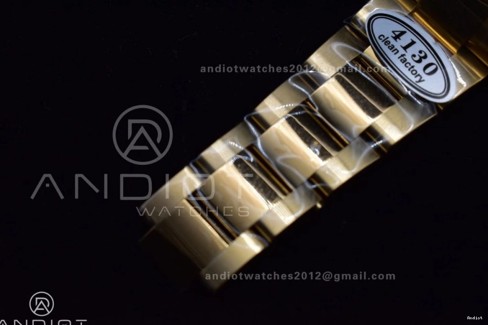 116505 Stylish Bracelet V Edition 1:1 Black Dial SA4130 Clean Best Daytona Markers on 399 YG YG 0727